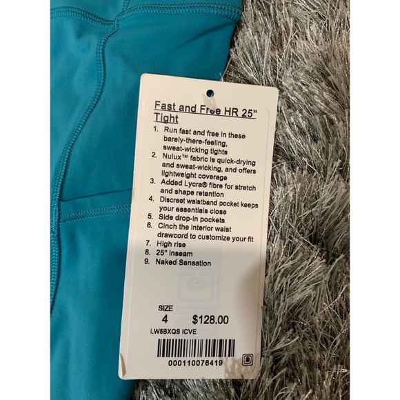 Lululemon Fast and Free Tight 25" *Non-Reflective - Picture 7 of 8